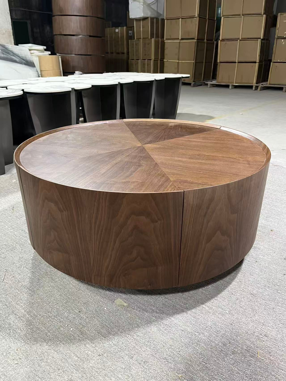 Table basse ronde moderne