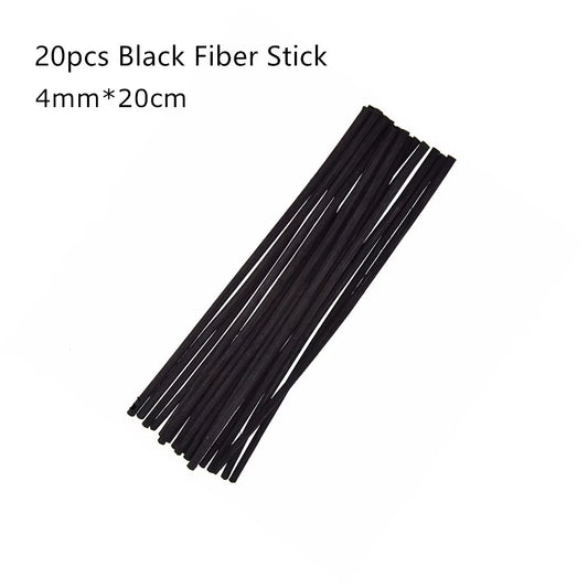 20Pcs 4Mm Diffuser Replacement Stick Flowers Ball DIY Handmade Home Decor Extra Thick Rattan Reed Oil Diffuser Refill Sticks