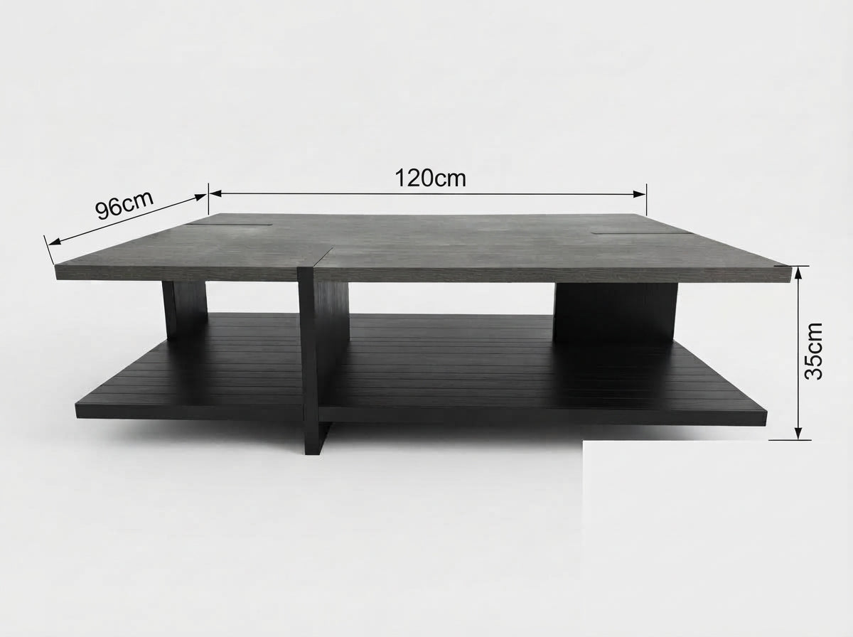 Table basse contemporaine en bois