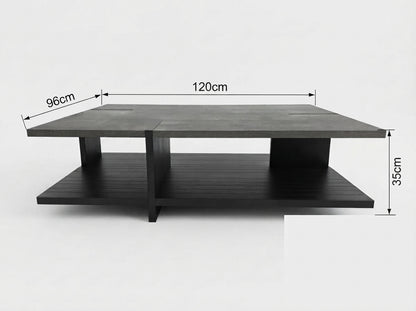 Table basse contemporaine en bois