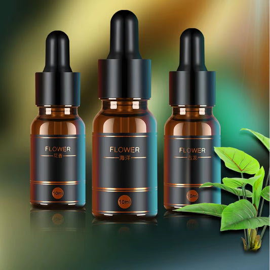 3 Bottles 10Ml Essential Oil Car Perfume Air Freshener Refill Smell Fragrance Aroma Diffuser Plant Essential Oil for Humidifie