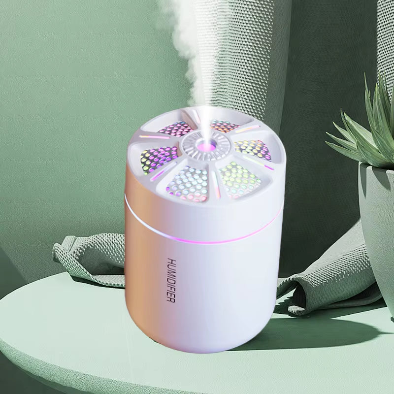 180ML Mini Air Humidifier Aromatherapy Diffuser Essential Oil Aromatherapy Spray Household Bedroom Car Mounted Mute Humidifier