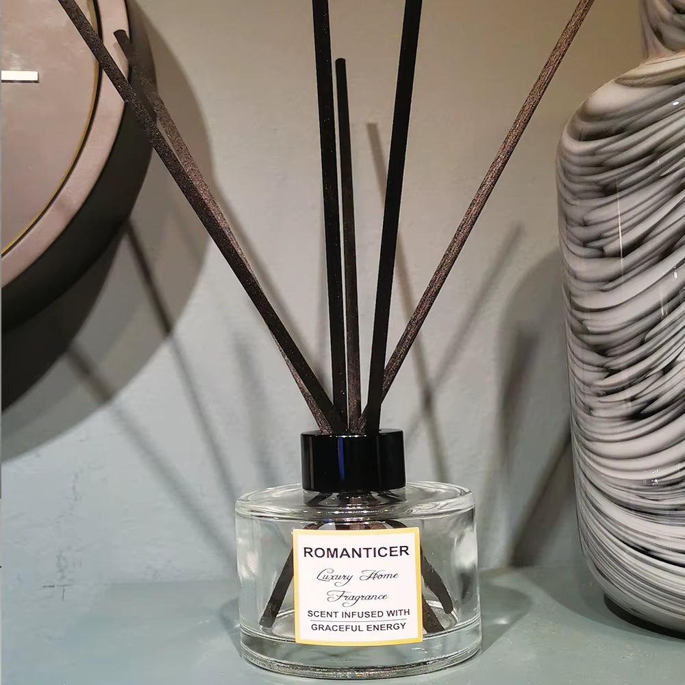 20Pcs 4Mm Diffuser Replacement Stick Flowers Ball DIY Handmade Home Decor Extra Thick Rattan Reed Oil Diffuser Refill Sticks