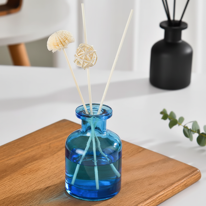 Flacon diffuseur bleu